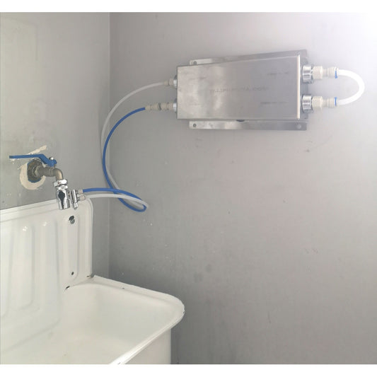 kitchen countertop water filtration system